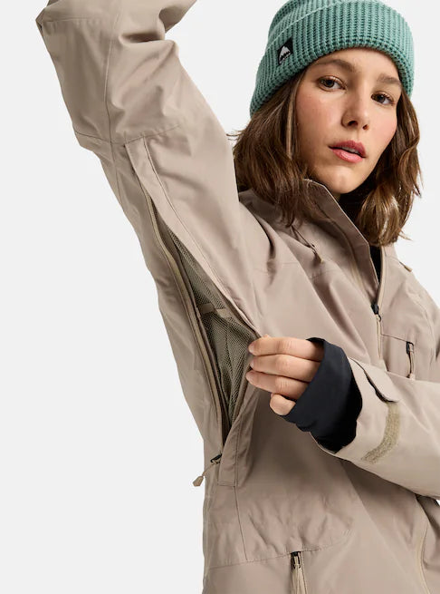 スノーボード ウェア バートン BURTON W Reserve 2L Jacket Summit Taupe 25-26 送料無料 日本正規品 予約商品 店頭受け取り可能