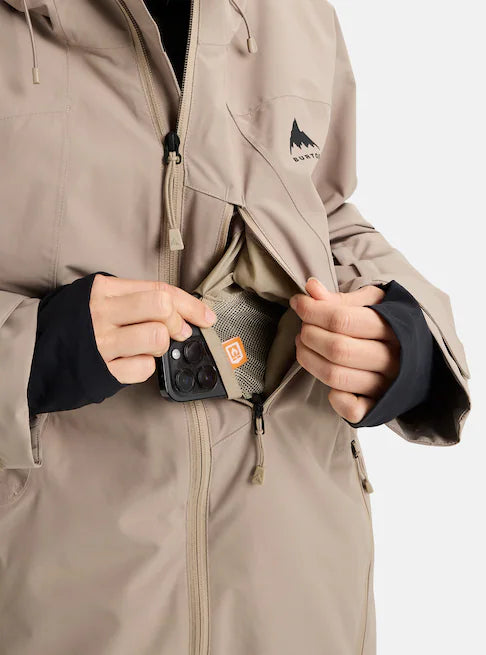 スノーボード ウェア バートン BURTON W Reserve 2L Jacket Summit Taupe 25-26 送料無料 日本正規品 予約商品 店頭受け取り可能