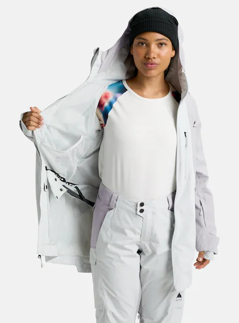 スノーボード ウェア バートン BURTON W Reserve 2L Jacket Washed Lavender / Gray Cloud 25-26 送料無料 日本正規品 予約商品 店頭受け取り可能