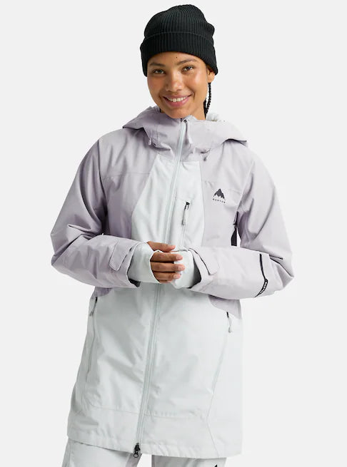 スノーボード ウェア バートン BURTON W Reserve 2L Jacket Washed Lavender / Gray Cloud 25-26 送料無料 日本正規品 予約商品 店頭受け取り可能