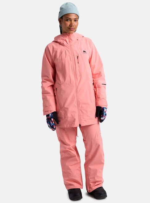 スノーボード ウェア バートン BURTON W Reserve 2L Jacket Sunrise Coral 25-26 送料無料 日本正規品 予約商品 店頭受け取り可能