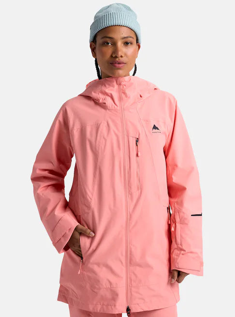 スノーボード ウェア バートン BURTON W Reserve 2L Jacket Sunrise Coral 25-26 送料無料 日本正規品 予約商品 店頭受け取り可能