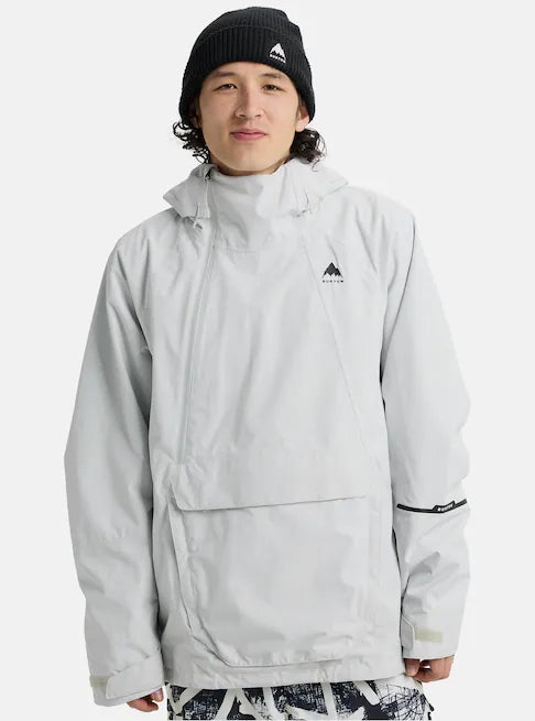 スノーボード ウェア バートン BURTON Reserve 2L Relaxed Anorak Gray Cloud 25-26 送料無料 日本正規品 予約商品 店頭受け取り可能