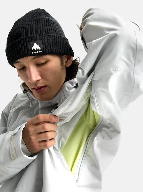 スノーボード ウェア バートン BURTON Reserve 2L Relaxed Anorak Gray Cloud 25-26 送料無料 日本正規品 予約商品 店頭受け取り可能