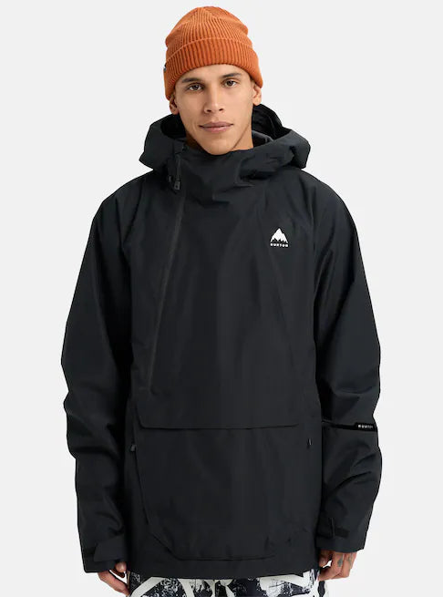 スノーボード ウェア バートン BURTON Reserve 2L Relaxed Anorak True Black 25-26 送料無料 日本正規品 予約商品 店頭受け取り可能