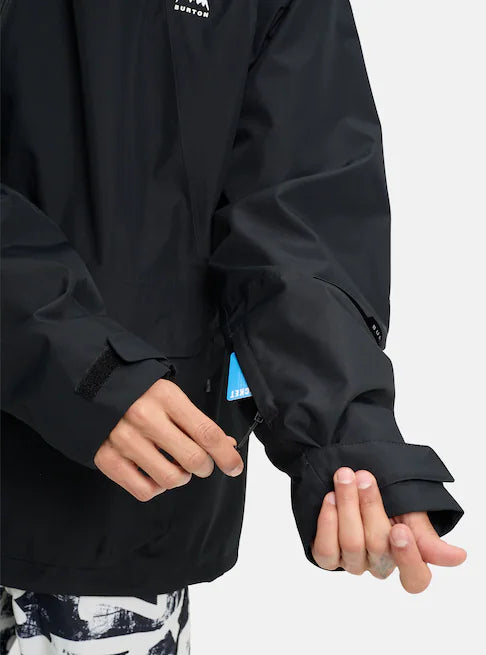 スノーボード ウェア バートン BURTON Reserve 2L Relaxed Anorak True Black 25-26 送料無料 日本正規品 予約商品 店頭受け取り可能