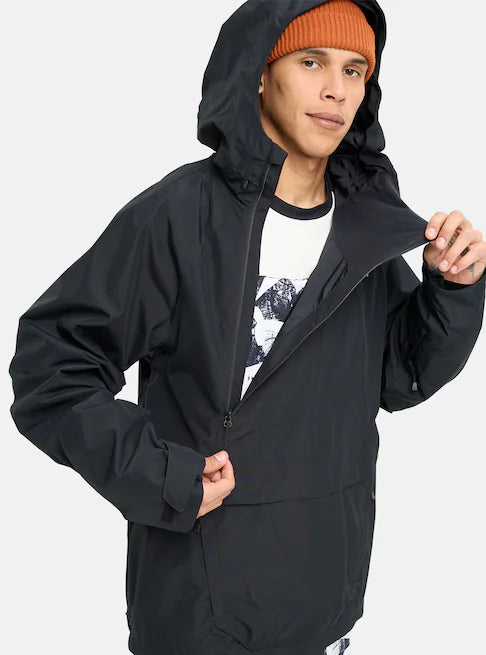 スノーボード ウェア バートン BURTON Reserve 2L Relaxed Anorak True Black 25-26 送料無料 日本正規品 予約商品 店頭受け取り可能