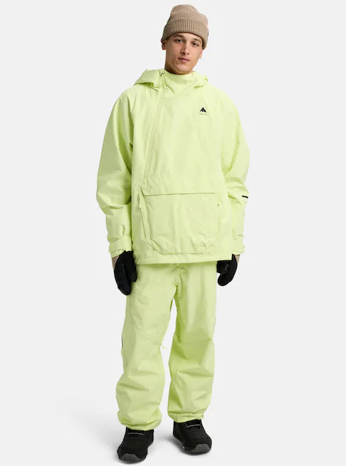 スノーボード ウェア バートン BURTON Reserve 2L Relaxed Anorak Glow Yellow Green 25-26 送料無料 日本正規品 予約商品 店頭受け取り可能