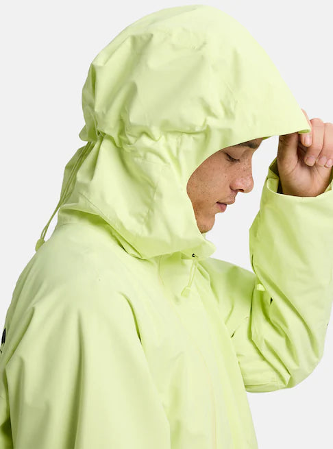 スノーボード ウェア バートン BURTON Reserve 2L Relaxed Anorak Glow Yellow Green 25-26 送料無料 日本正規品 予約商品 店頭受け取り可能