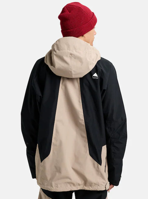 スノーボード ウェア バートン BURTON Reserve 2L Relaxed Anorak Summit Taupe / True Black 25-26 送料無料 日本正規品 予約商品 店頭受け取り可能