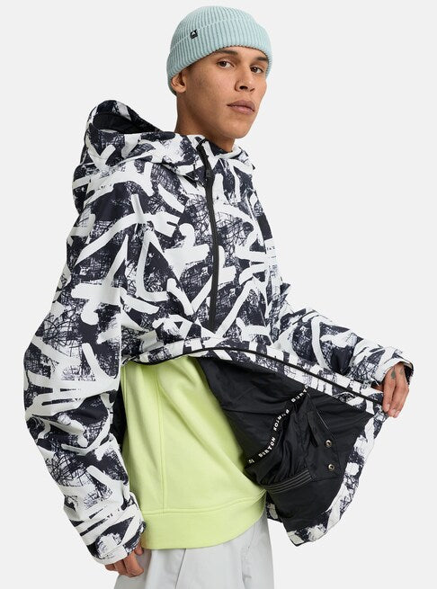 スノーボード ウェア バートン BURTON Reserve 2L Relaxed Anorak City Streets 25-26 送料無料 日本正規品 予約商品 店頭受け取り可能