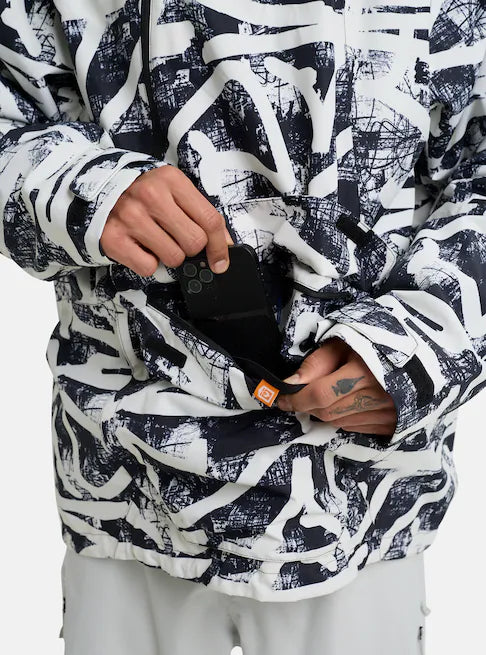 スノーボード ウェア バートン BURTON Reserve 2L Relaxed Anorak City Streets 25-26 送料無料 日本正規品 予約商品 店頭受け取り可能