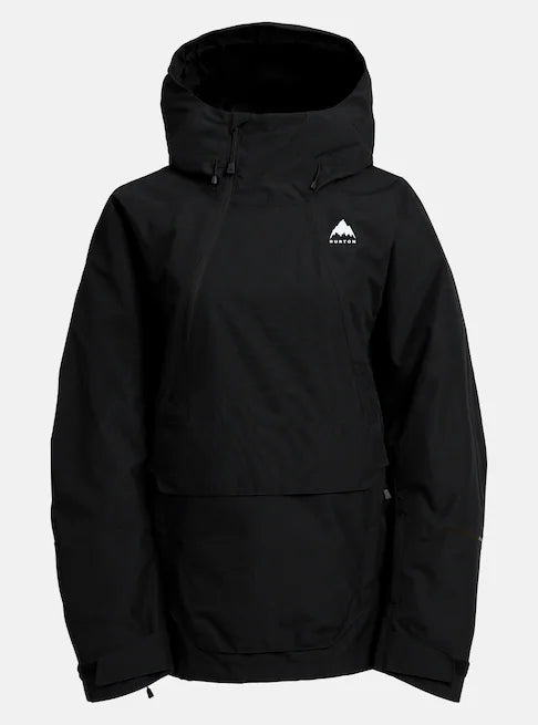 スノーボード ウェア バートン BURTON W Reserve 2L Relaxed Anorak True Black 25-26 送料無料 日本正規品 予約商品 店頭受け取り可能