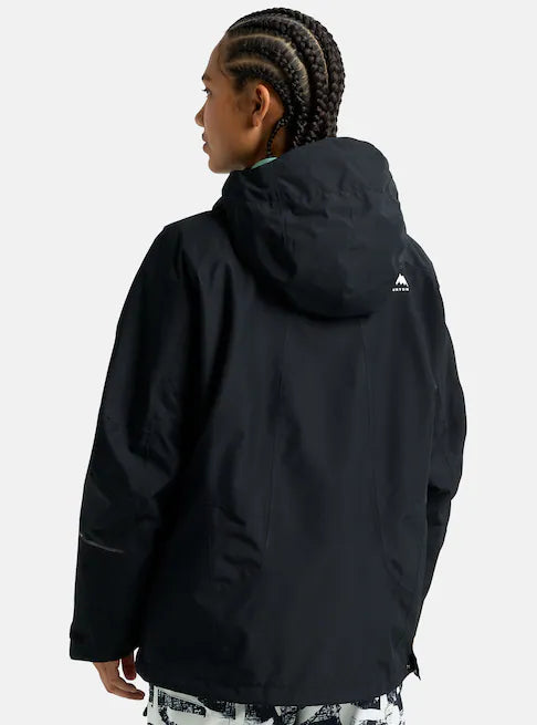 スノーボード ウェア バートン BURTON W Reserve 2L Relaxed Anorak True Black 25-26 送料無料 日本正規品 予約商品 店頭受け取り可能