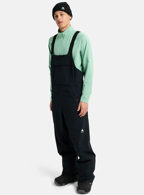スノーボード ウェア バートン BURTON Reserve 2L Stretch Bibs True Black 25-26 送料無料 日本正規品 予約商品 店頭受け取り可能