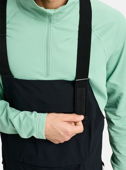 スノーボード ウェア バートン BURTON Reserve 2L Stretch Bibs True Black 25-26 送料無料 日本正規品 予約商品 店頭受け取り可能