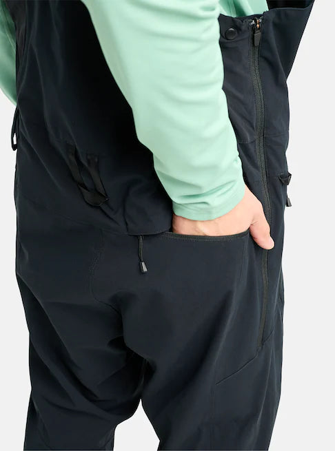 スノーボード ウェア バートン BURTON Reserve 2L Stretch Bibs True Black 25-26 送料無料 日本正規品 予約商品 店頭受け取り可能