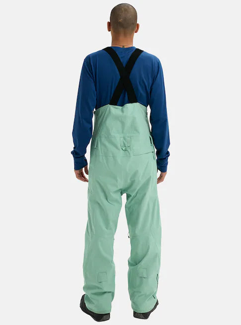 スノーボード ウェア バートン BURTON Reserve 2L Stretch Bibs Soft Sage 25-26 送料無料 日本正規品 予約商品 店頭受け取り可能