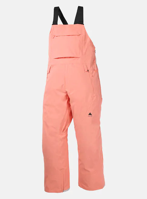 スノーボード ウェア バートン BURTON Reserve 2L Stretch Bibs Sunrise Coral 25-26 送料無料 日本正規品 予約商品 店頭受け取り可能