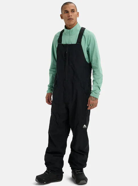 スノーボード ウェア バートン BURTON Reserve 2L Relaxed Bib Pants True Black 25-26 送料無料 日本正規品 予約商品 店頭受け取り可能