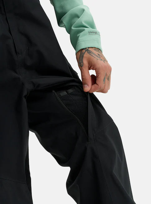 スノーボード ウェア バートン BURTON Reserve 2L Relaxed Bib Pants True Black 25-26 送料無料 日本正規品 予約商品 店頭受け取り可能