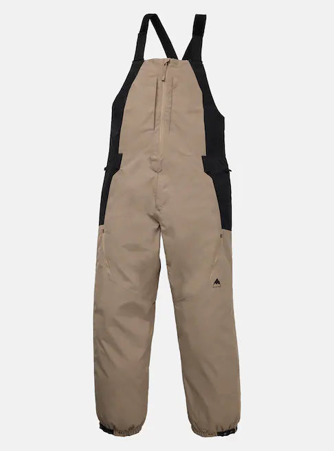 スノーボード ウェア バートン BURTON Reserve 2L Relaxed Bib Pants Summit Taupe / True Black 25-26 送料無料 日本正規品 予約商品 店頭受け取り可能