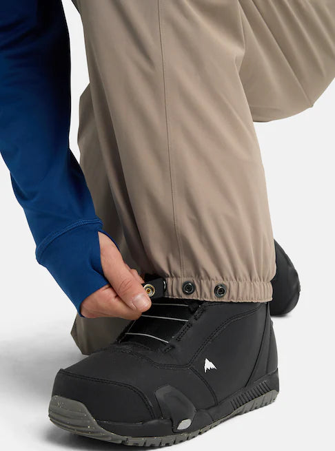 スノーボード ウェア バートン BURTON Reserve 2L Relaxed Bib Pants Summit Taupe / True Black 25-26 送料無料 日本正規品 予約商品 店頭受け取り可能