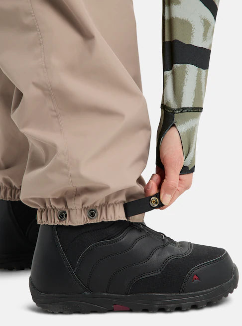 スノーボード ウェア バートン BURTON W Reserve 2L Bib Pants Summit Taupe 25-26 送料無料 日本正規品 予約商品 店頭受け取り可能