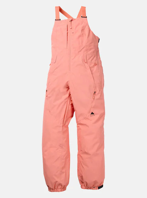 スノーボード ウェア バートン BURTON W Reserve 2L Bib Pants Sunrise Coral 25-26 送料無料 日本正規品 予約商品 店頭受け取り可能