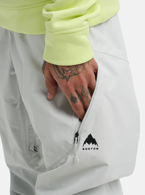 スノーボード ウェア バートン BURTON Reserve 2L Relaxed Pants Gray Cloud 25-26 送料無料 日本正規品 予約商品 店頭受け取り可能