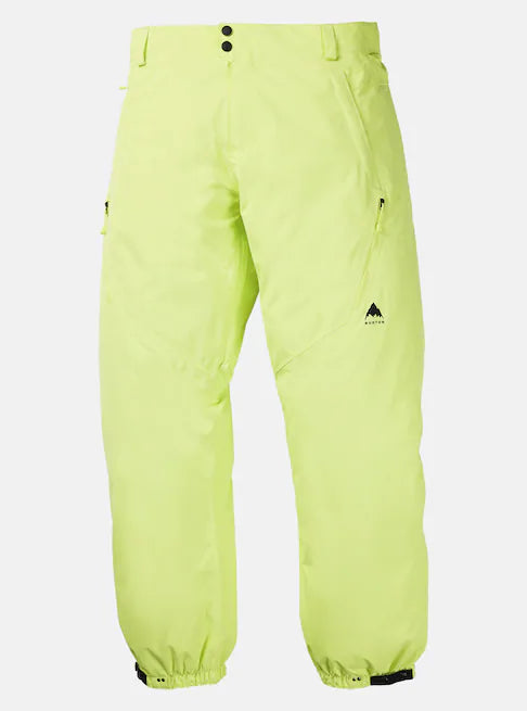スノーボード ウェア バートン BURTON Reserve 2L Relaxed Pants Glow Yellow Green 25-26 送料無料 日本正規品 予約商品 店頭受け取り可能