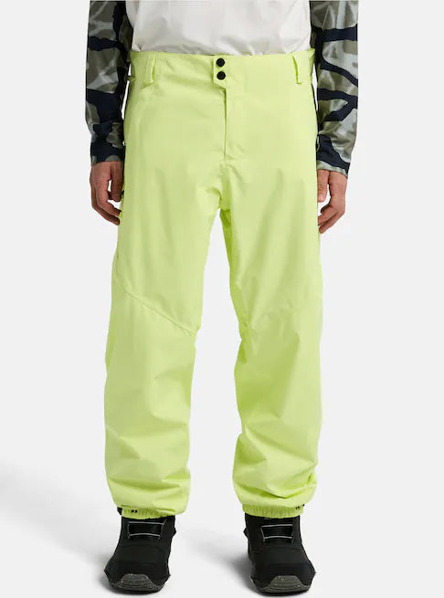 スノーボード ウェア バートン BURTON Reserve 2L Relaxed Pants Glow Yellow Green 25-26 送料無料 日本正規品 予約商品 店頭受け取り可能