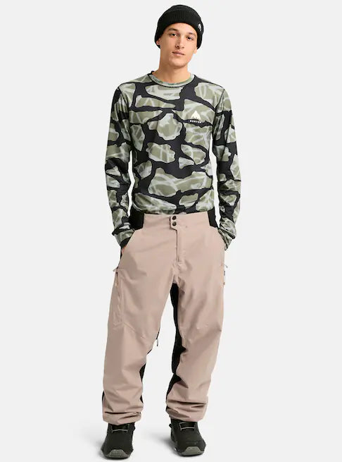 スノーボード ウェア バートン BURTON Reserve 2L Relaxed Pants Summit Taupe / True Black 25-26 送料無料 日本正規品 予約商品 店頭受け取り可能