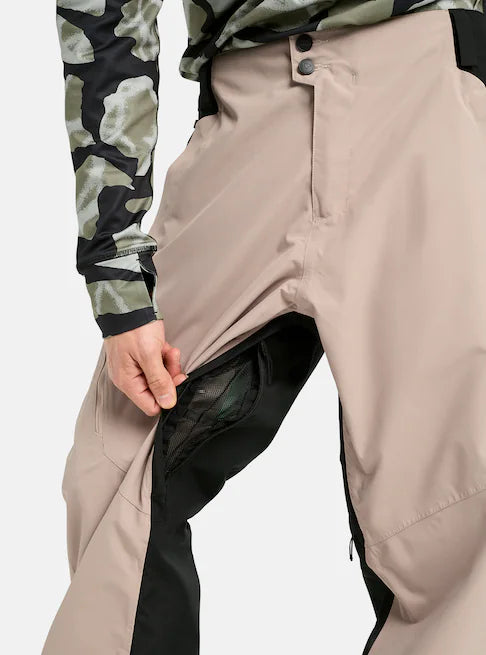 スノーボード ウェア バートン BURTON Reserve 2L Relaxed Pants Summit Taupe / True Black 25-26 送料無料 日本正規品 予約商品 店頭受け取り可能