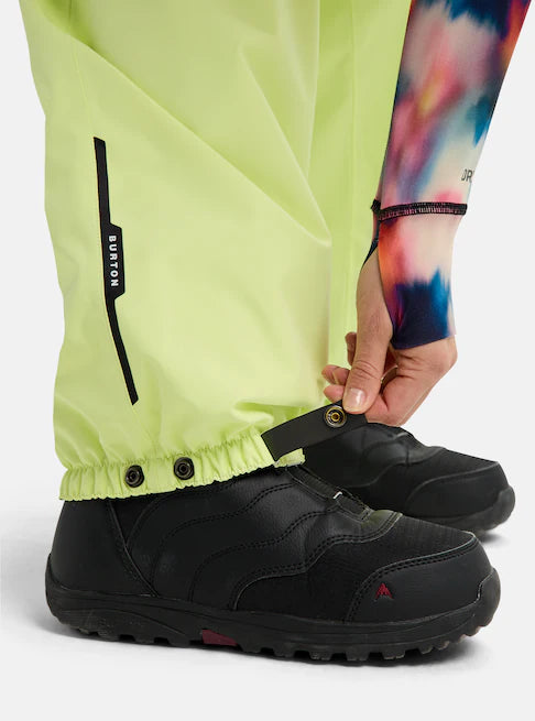 スノーボード ウェア バートン BURTON W Reserve 2L Relaxed Pants Glow Yellow Green 25-26 送料無料 日本正規品 予約商品 店頭受け取り可能