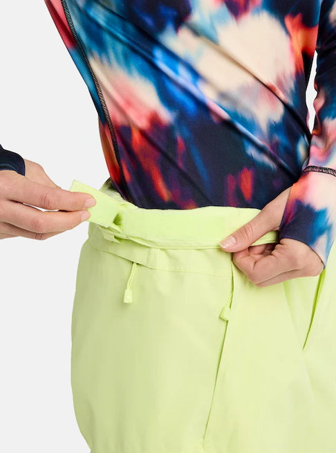 スノーボード ウェア バートン BURTON W Reserve 2L Relaxed Pants Glow Yellow Green 25-26 送料無料 日本正規品 予約商品 店頭受け取り可能