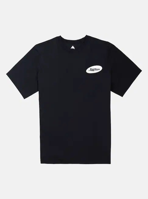 スノーボード ウェア バートン BURTON Heavyweight Logo Short Sleeve T-Shirt True Black 25-26 送料無料 日本正規品 予約商品 店頭受け取り可能