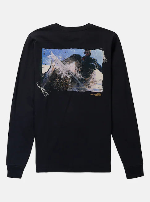 スノーボード ウェア バートン BURTON Heavyweight Photo Long Sleeve T-Shirt True Black 25-26 送料無料 日本正規品 予約商品 店頭受け取り可能