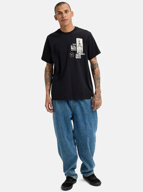 スノーボード ウェア バートン BURTON Tokyo Short Sleeve T-Shirt True Black 25-26 送料無料 日本正規品 予約商品 店頭受け取り可能