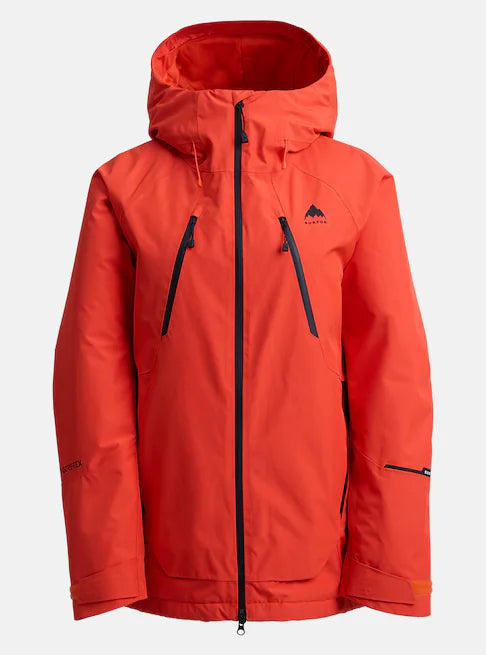 スノーボード ウェア バートン BURTON W Reserve GORE-TEX 2L Insulated Jacket Fiesta Red 25-26 送料無料 日本正規品 予約商品 店頭受け取り可能