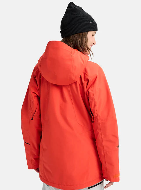 スノーボード ウェア バートン BURTON W Reserve GORE-TEX 2L Insulated Jacket Fiesta Red 25-26 送料無料 日本正規品