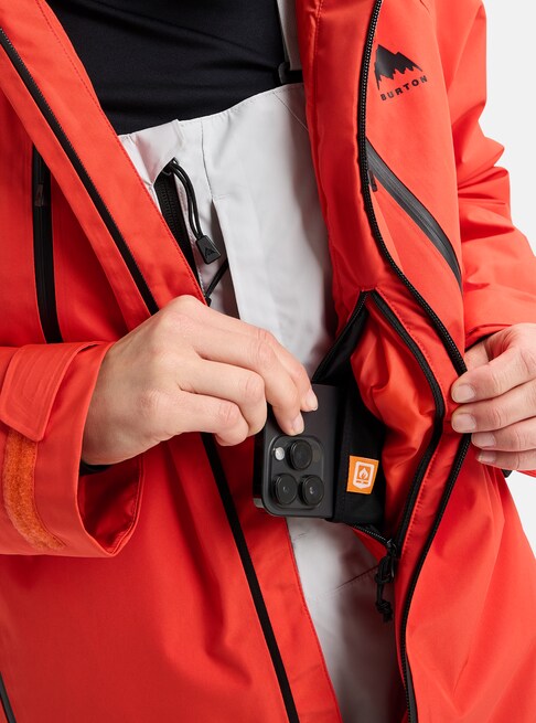 スノーボード ウェア バートン BURTON W Reserve GORE-TEX 2L Insulated Jacket Fiesta Red 25-26 送料無料 日本正規品