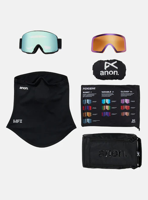 スノーボード ゴーグル アノン ANON M6 Goggles Black/Perceive Variable Blue 25-26 送料無料 日本正規品 予約商品 店頭受け取り可能