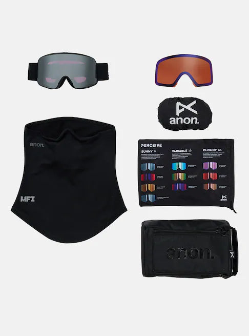 スノーボード ゴーグル アノン ANON M6 Goggles Smoke/Perceive Sunny Onyx 25-26 送料無料 日本正規品 予約商品 店頭受け取り可能