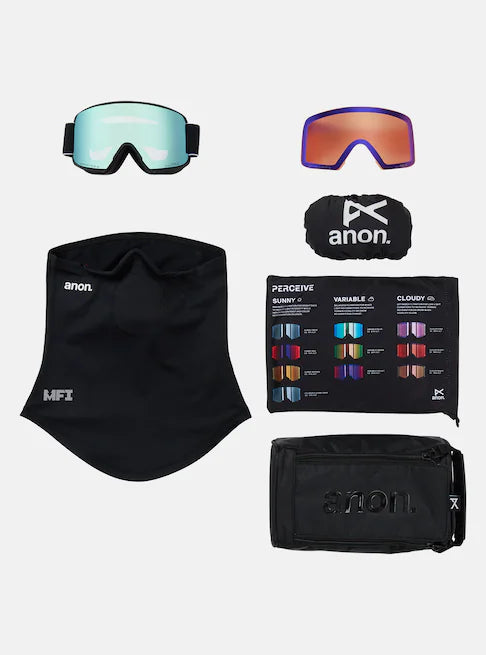スノーボード ゴーグル アノン ANON M6S Goggles Black/Perceive Variable Blue 25-26 送料無料 日本正規品 予約商品 店頭受け取り可能