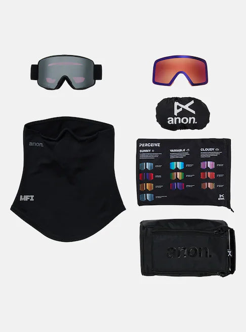 スノーボード ゴーグル アノン ANON M6S Goggles Smoke/Perceive Sunny Onyx 25-26 送料無料 日本正規品 予約商品 店頭受け取り可能