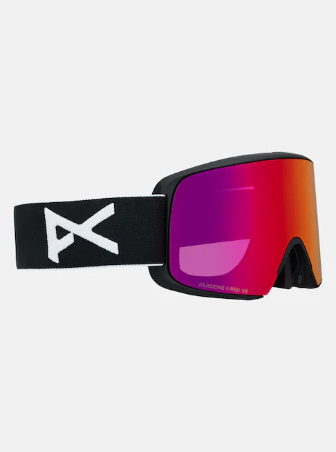 スノーボード ゴーグル アノン ANON M6S Goggles Black/Perceive Sunny Red 25-26 送料無料 日本正規品 予約商品 店頭受け取り可能