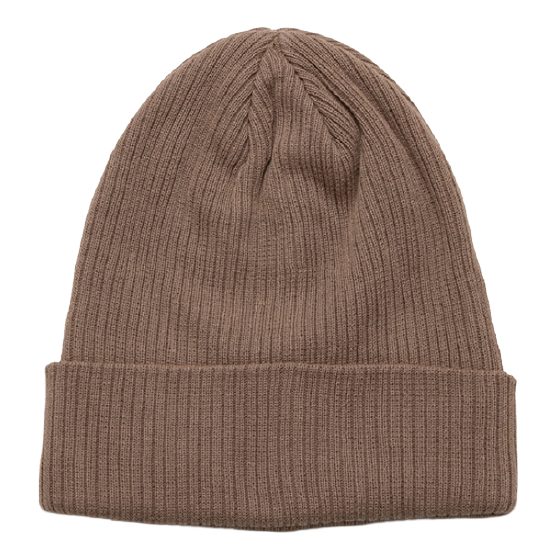 NEWHATTAN ニューハッタン [newhattan] 100% COTTON KNITTED HATS 25-26 スノーボード ビーニー Khaki