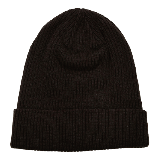 NEWHATTAN ニューハッタン [newhattan] 100% COTTON KNITTED HATS 25-26 スノーボード ビーニー Dark Brown