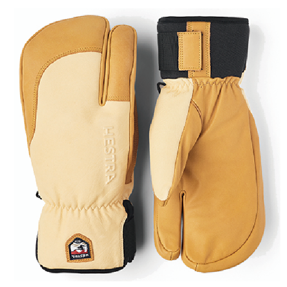 HESTRA グローブ ヘストラ Topo 3-Finger Natural Brown/Tan 33872 26-27 スノーボードグローブ 日本正規品